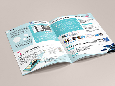 Mockup A4 Brochure 2 branding design illustration typography ux