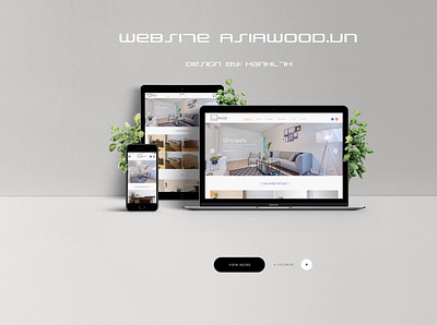 website AsiaWood branding design ui ux web website