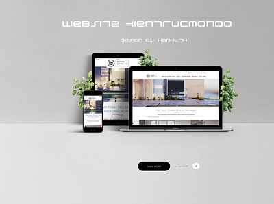 Website kientrucmondo design ui ux web website