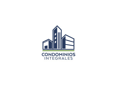 Condominios Integrales architect branding construction logo vector work