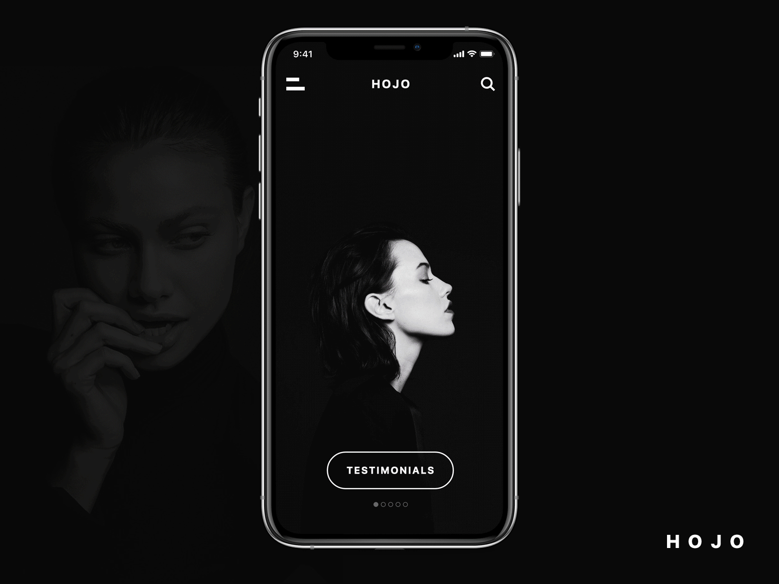 Hojo Fashion adobe xd animation app design daily 100 daily 100 challenge dailyuio39 dark ui design jombie fashion fashion app follow me interaction design micro interaction mobile ui sushant sushant kumar rai ui uiux ux