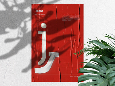 Typography Poster: Jonna