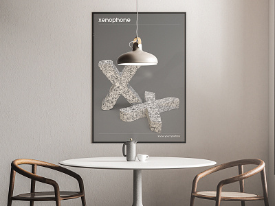 Typeface Poster: Xenophone