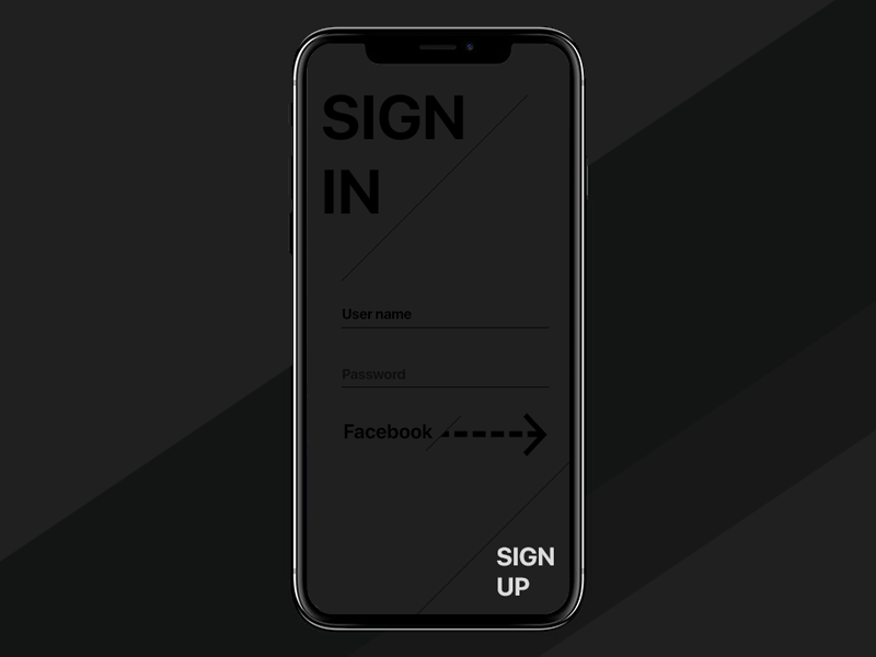 Sign-in screen adobe xd animation app design design jombie graphics interaction interaction design micro interaction mobile app sign in sign in form sushant sushant kumar rai ui uiux ux