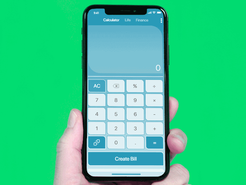 Calculator design jombie sushant kumar rai sushant daily ui 004 daily ui daily 100 calculator application design adobe xd micro interaction animation mobile app uiux interaction graphics app design ux interaction design ui