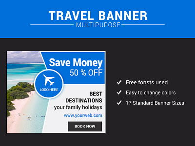 Travel Banner Ads