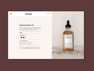 Phloof Skincare | eCommerce Store art direction brand brand mark branding clean color palette design digital graphic design identity illustration lettering logo moodboard photography store typography ui web website