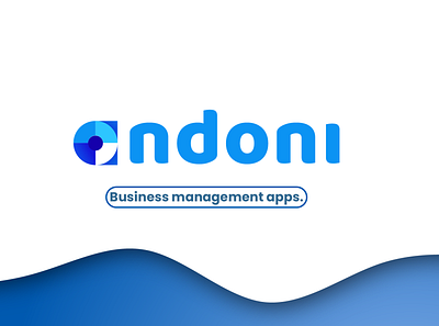 Andoni Logo for Business Management Mobile Apps app branding design icon logo