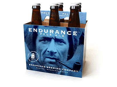 Endurance Brewing Co. beer package design pale ale tom crean