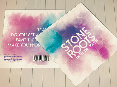 Paint the Town - Stone Roots artwork cd coverart music print