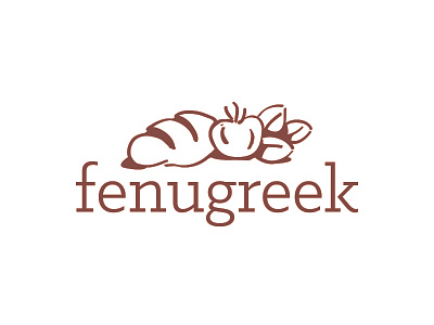 Fenugreek - Bakery and Food Delivery bakery branding bread food iconmark logo wordmark