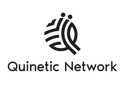 Qinetic Network - Logo Redesign bangladesh logo management minimal music networking node redesign tree