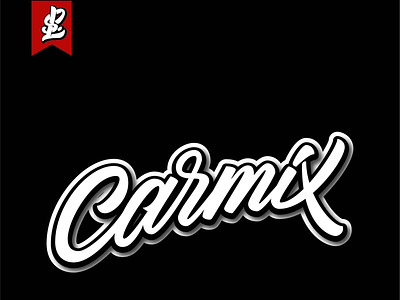 carmix Logotype badgedesign branding design graphic logo logotype merch typography vector