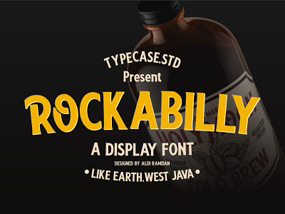 Rockabilly A Display Font