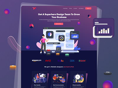 Design Agency Landing page