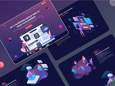 Agency Landing Page