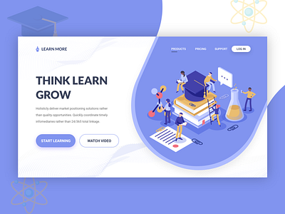 Education Concept Header concept creative creative design e learning education education concept education concept header exploration landing page online course online education ui ux design ui desgin ux design ux designer