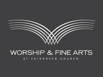 Worship & Fine Arts Logo branding design logo