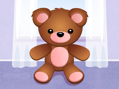 Teddy Bear game kids mobile room teddy bear