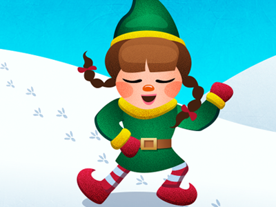 Elf elf holiday kids mobile game preschool wintergame