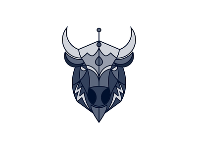 ONYX Buffalo buffalo edgy graphic design icon iconography illustration linework logo symmetry