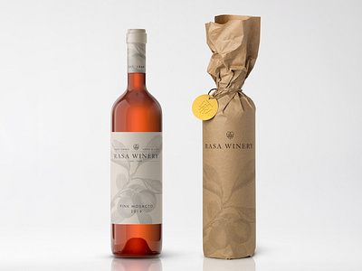 Rasa Winery Packaging brand identity illustration labels logo packaging rebrand wine