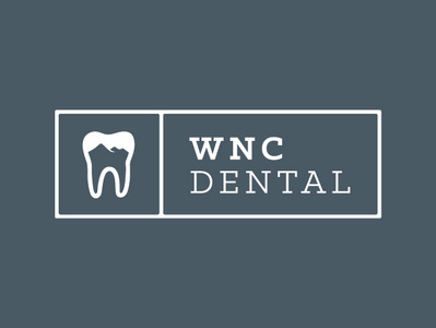 WNC Dental Logo Design asheville dentist logo rebrand
