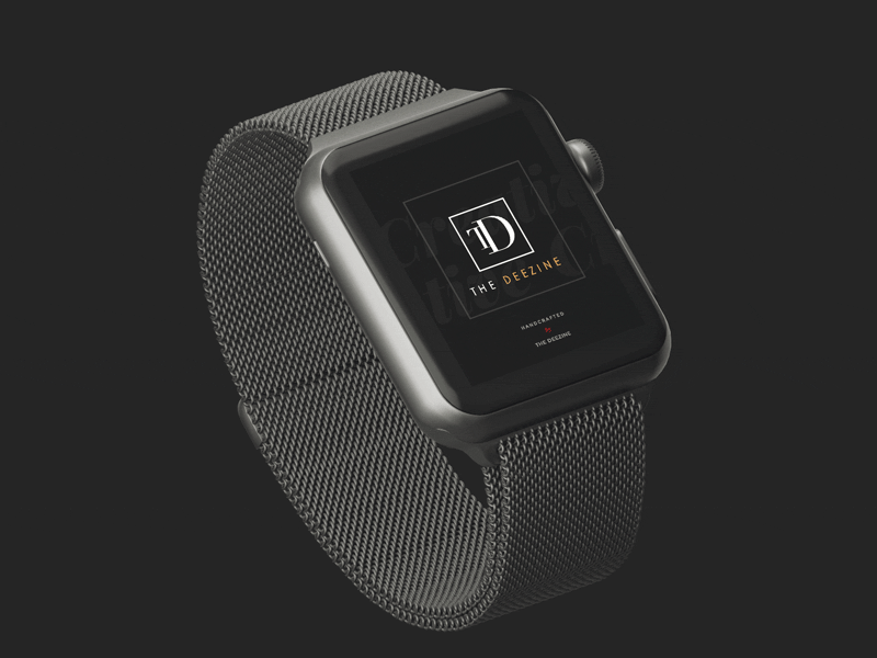 The Deezine - Apple Watch UX/UI