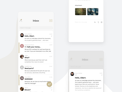 Mail App UI