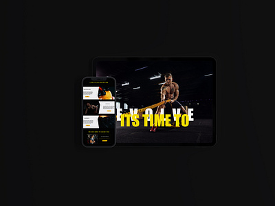 MEK Fitness - Website UI Design