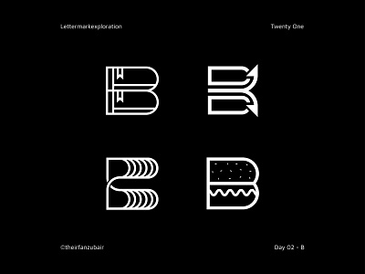 #lettermarkexploration - 02/26 - B brand brandidentity branding identitydesign illustrator lettermark logo logomark