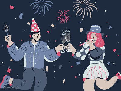 New Year Celebrations celebration fireworks new year toast