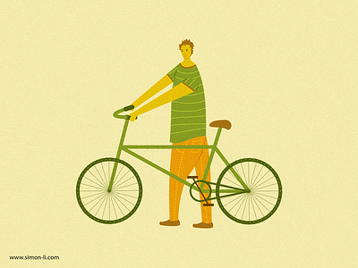 Bike bike illustration man vector