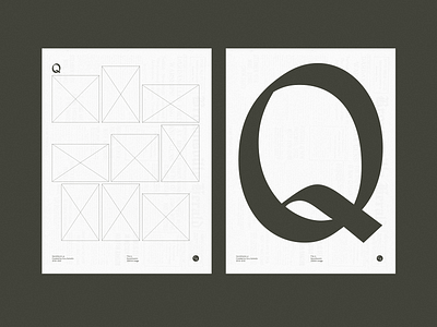 QuickQuick Posters layout posters quickquick typography