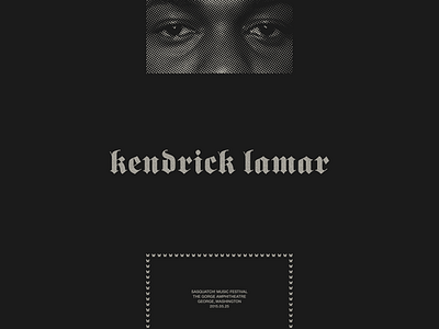 Kendrick poster