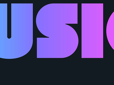 Custom Font logo typography