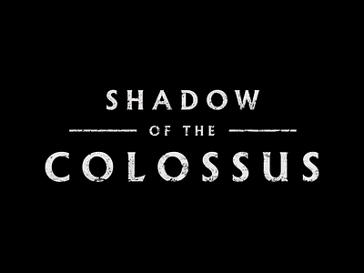 Shadow of the Colossus logo