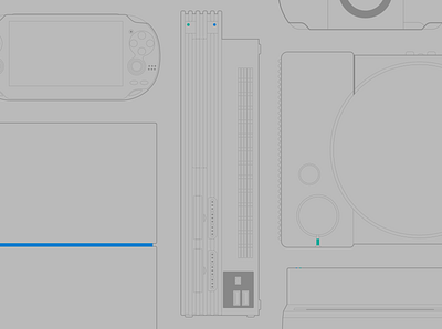 #25YearsOfPlay Wallpaper games illustration playstation vector video games wallpaper