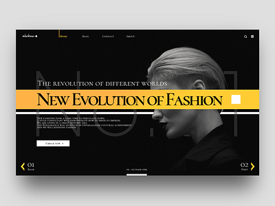 Fashion web design design web