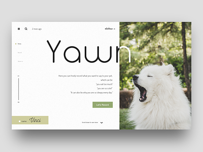 yawn web design design web