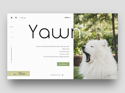 yawn web design