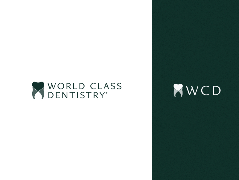 World Class Dentistry Secondary Logo Design By Madebyescs On Dribbble