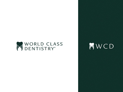 World Class Dentistry | Secondary Logo Design class dental dental logo dentistry dentists heart logo logo logo design made by sanchez sarasota teeth tooth world