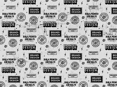 Branded Design branded pattern badge branding design designart pattern