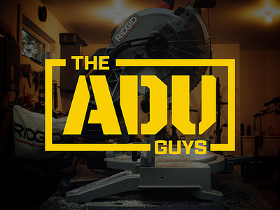 The ADU Guys Logo brand collateral branding design designart graphic design logo vector