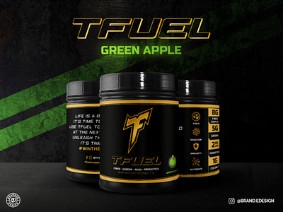 TFuel Supplement Labels - Apple