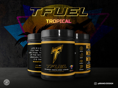 TFuel Supplement Label - Tropical