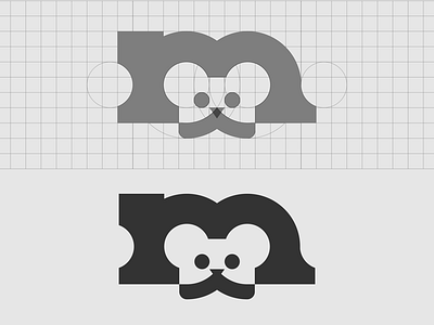 Manly Mouse Moustache Wax logo adobe illustrator branding graphic design identity logo