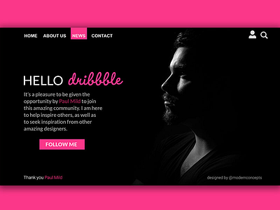 Hello Dribbble!