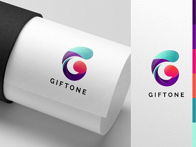 Giftone Logo brand design branding gift gift card gift logo graphic design graphics logo logo design logo design branding logo design concept logo designs logodesign logos logotype
